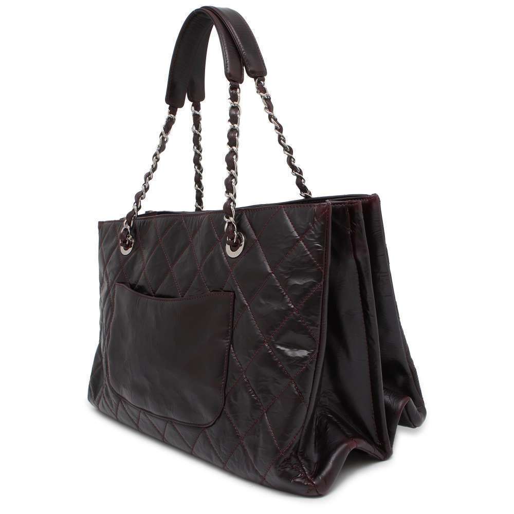 Chanel Patent Coco Bag GST Matelasse Mark